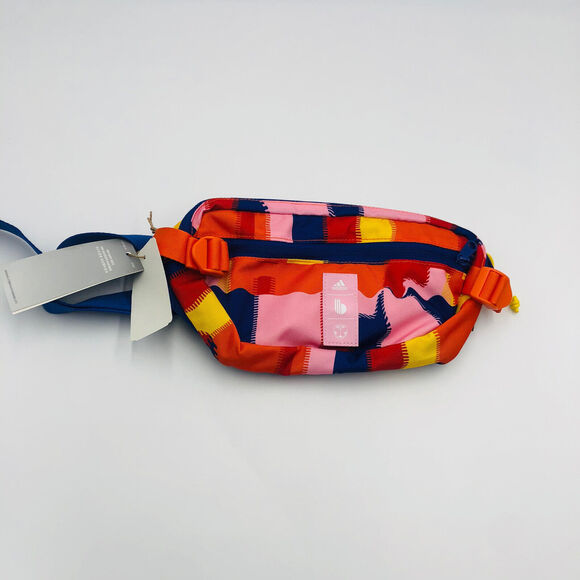 Brand New Adidas Belgium 22 Team Crossbody Bag Tie Dye - Picture 2 of 4